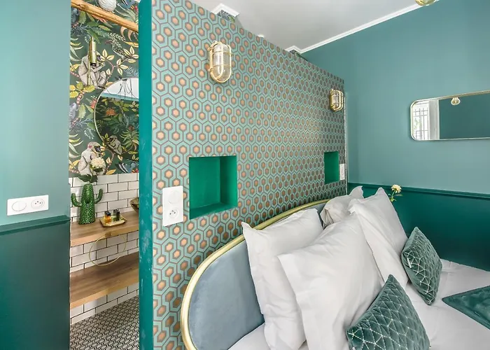 The Charming Trocadero Eiffel Tower Alojamento de Acomodação e Pequeno-almoço *